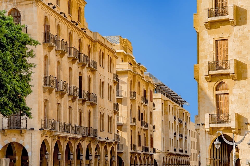 Beirut street Lebanon