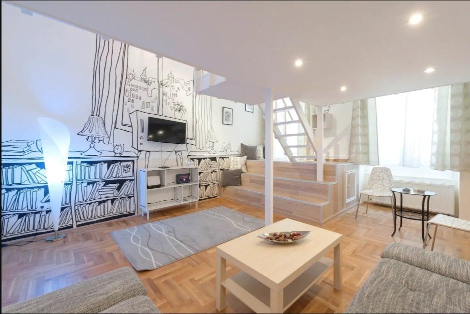 apartamento situado para 2 o 4, Budapest