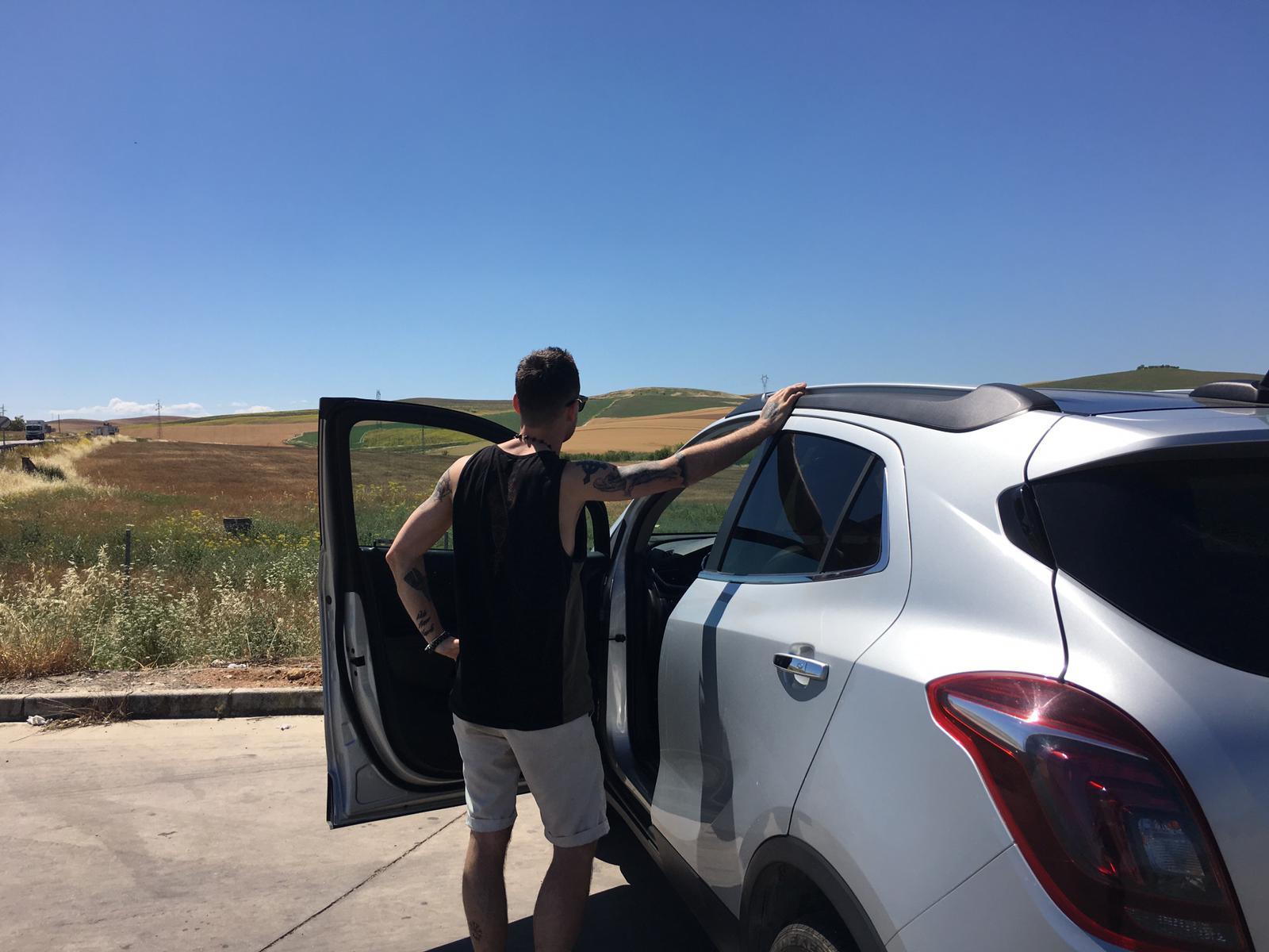 parking car in spain