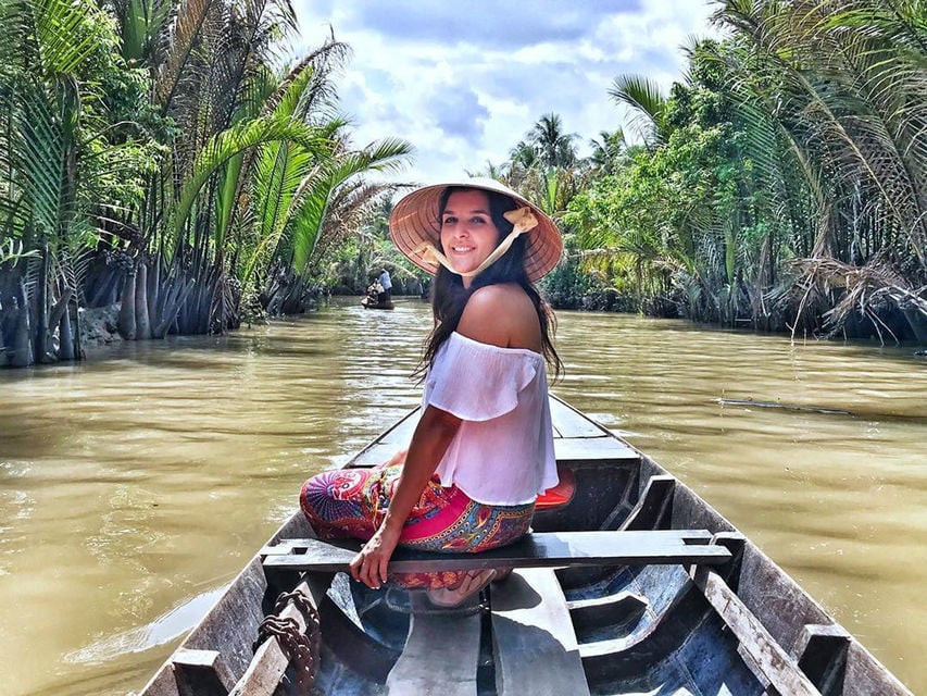 Mekong Delta Small Group W Vinh Trang Pagoda & Rowing Boat