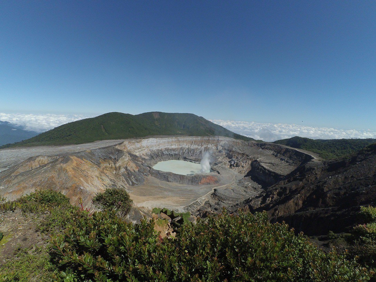 Hiking Poas Volcano is one of the best things to in Costa Rica