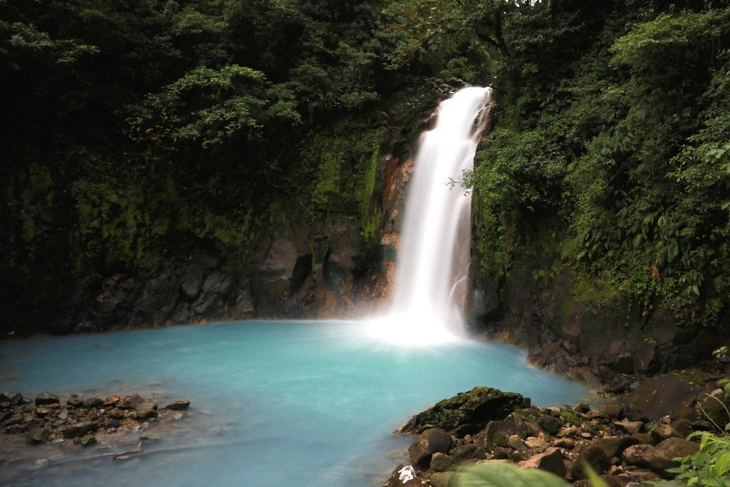 Cascada at Rio Celeste