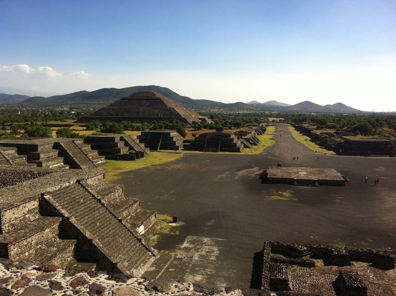 Teotihuacan, segurança na Cidade do México