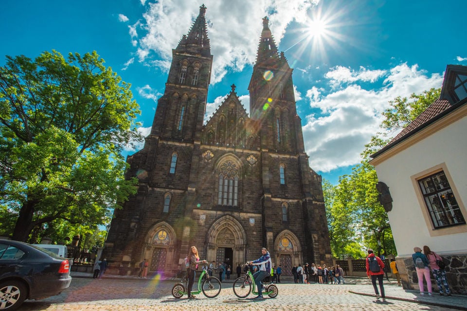 Vysehrad Castle E-scooter Tour