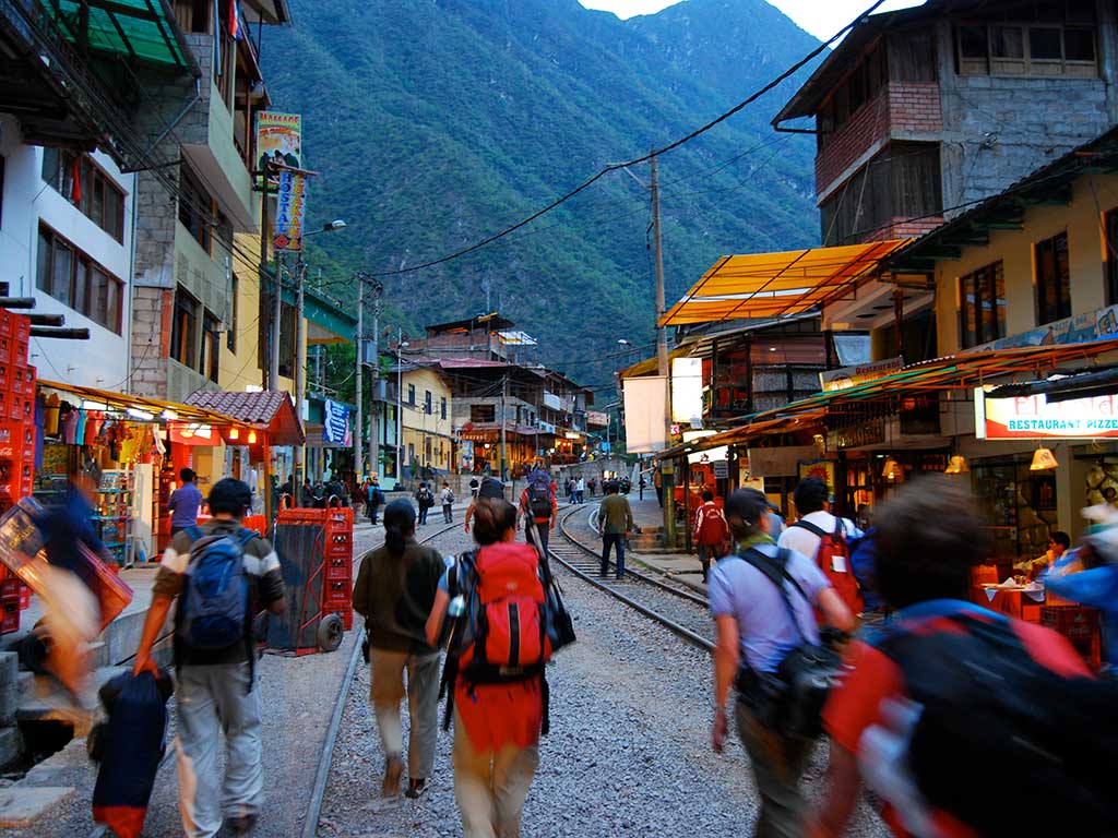 Walking in Peru