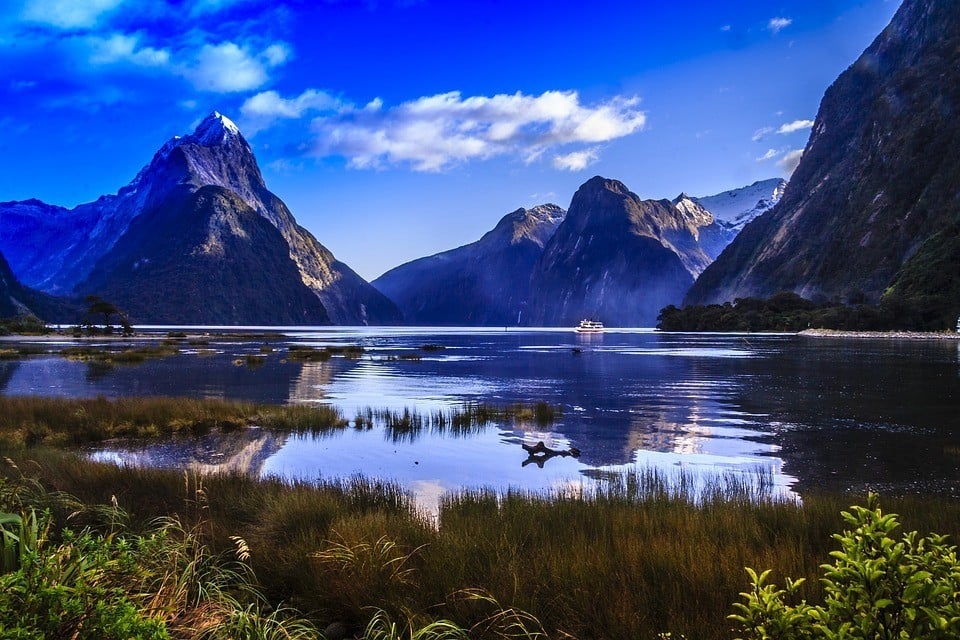 A pretty vista from one of South Island's points of interest