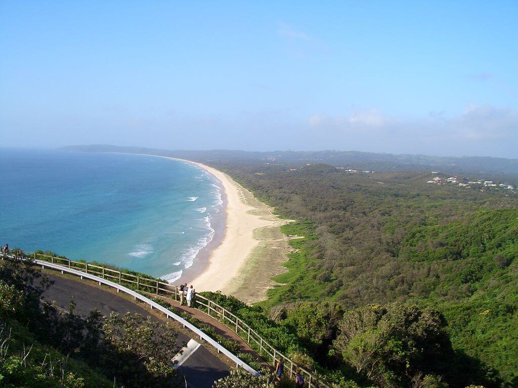 Tallows Beach in Byron Bay