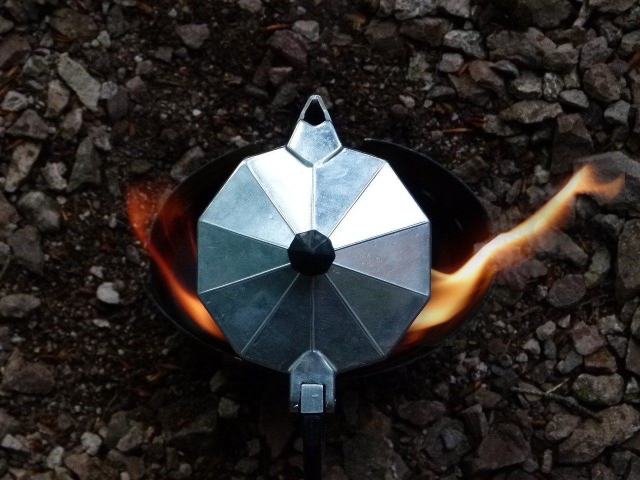 A coffee percolator is a camping essential for some