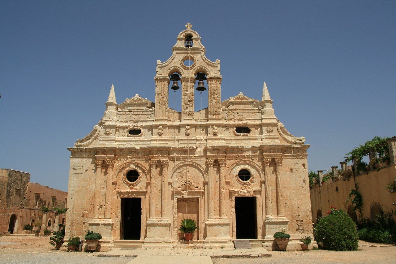 monastery - crete