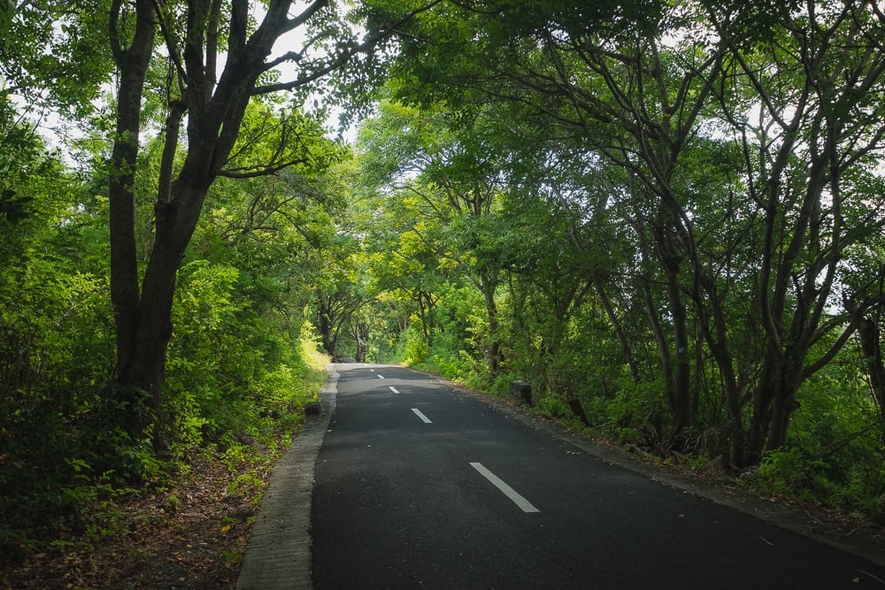 driving on nusa penida