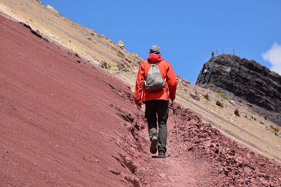 walking in peru