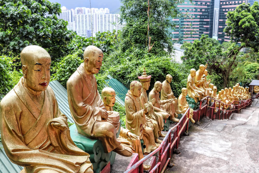 10000 Buddhas Monastery Hong Kong