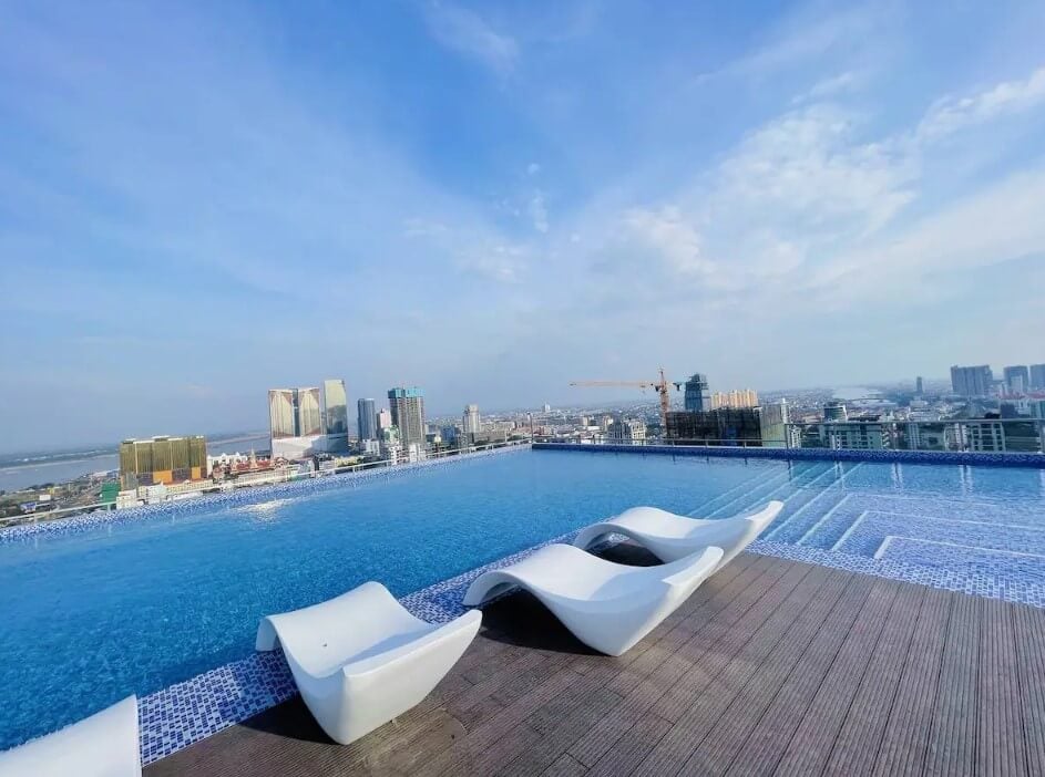 Entire one-bed studio Phnom Penh Cambodia
