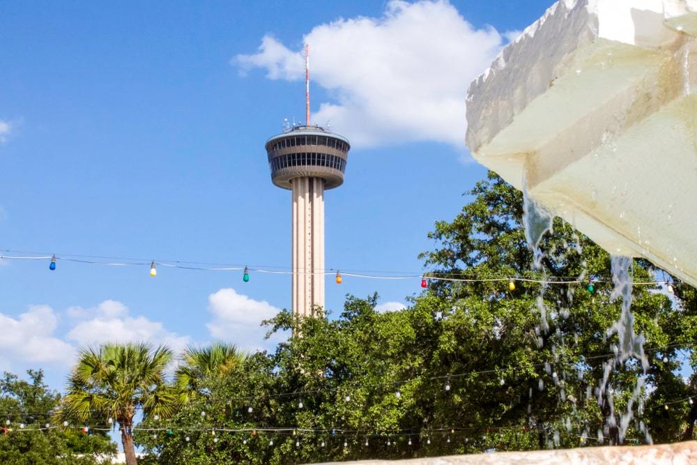 HemisFair Park and the Tower of the Americas