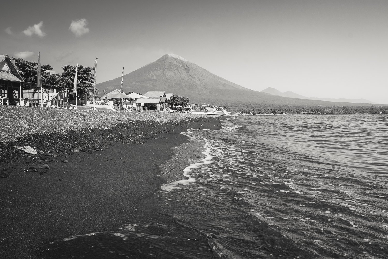 black sand beach amed