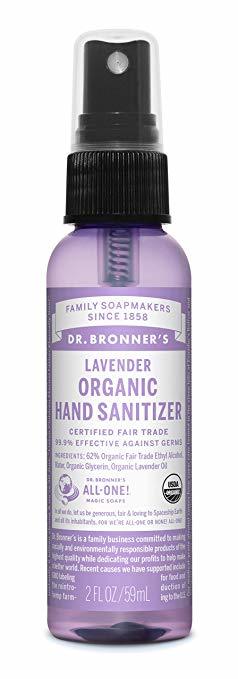 Sanitzer spray - absolutley essential travel toiletry