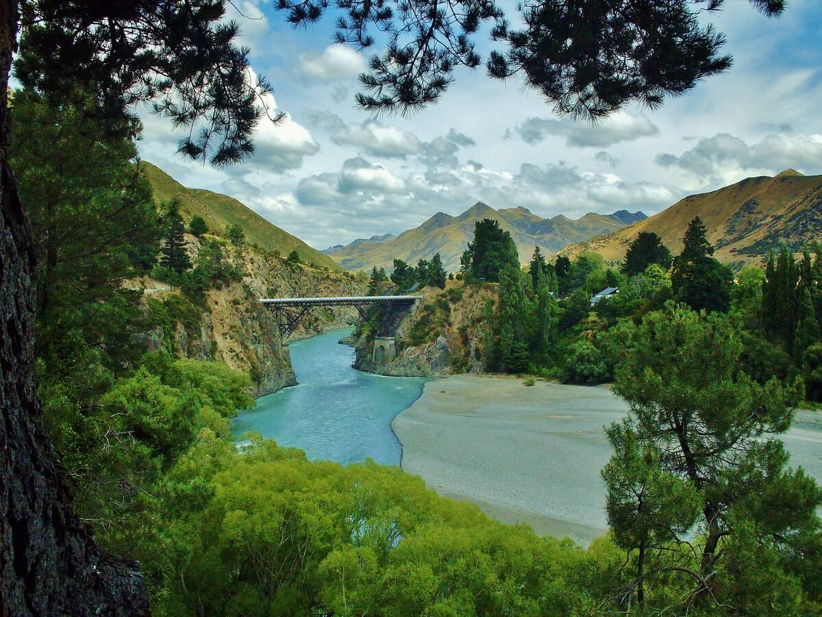 Ferry Bridge, Hanmer Springs - good adventure destination for a road trip of New Zealand