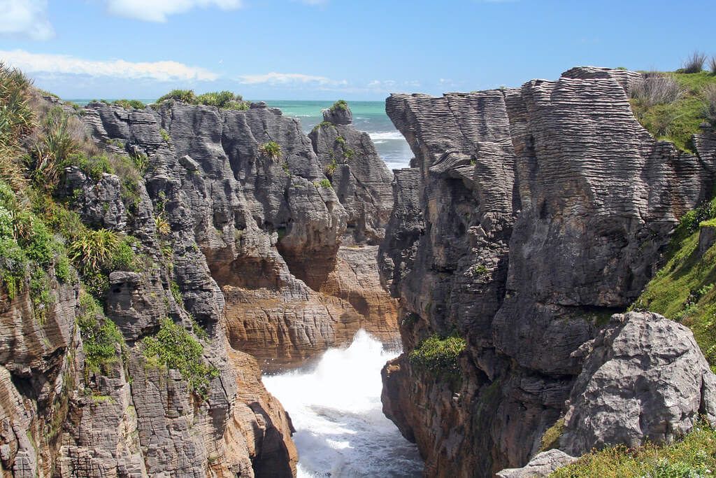 Pancake Rocks is the super famous thing to do on the West Coast