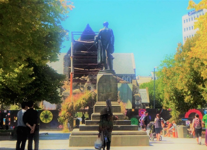 Christchurch Cathedral Square - a cool place to visit