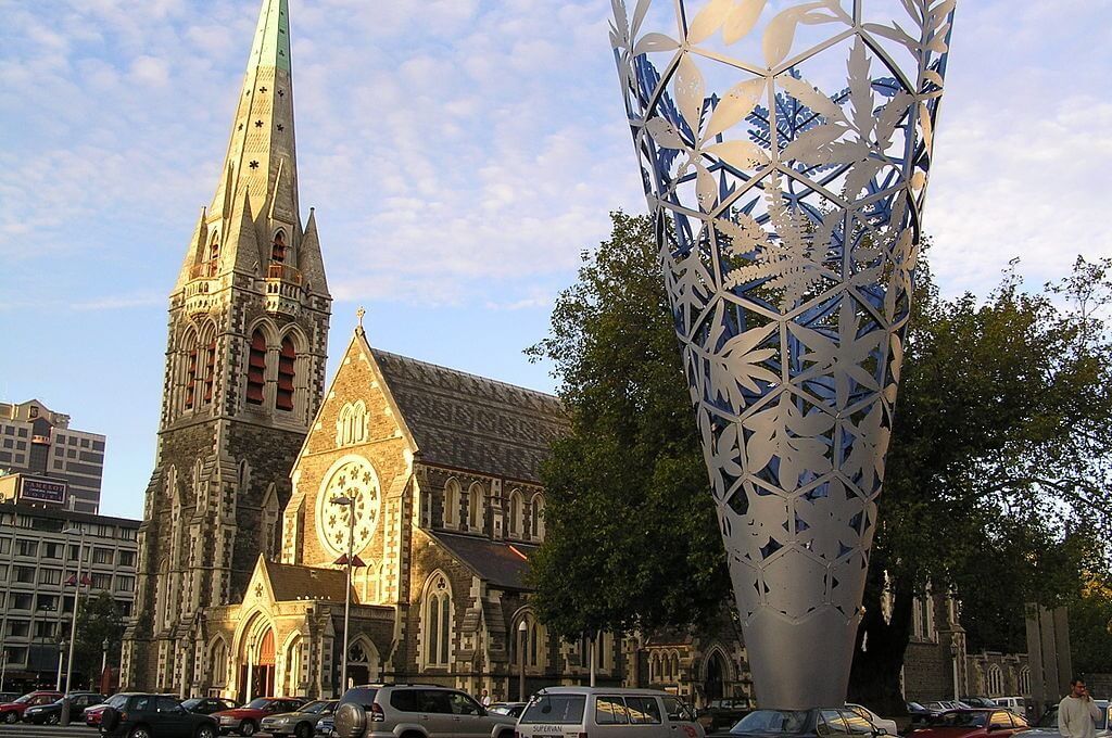 Christchurch Cathedral before the 2011 earthquake