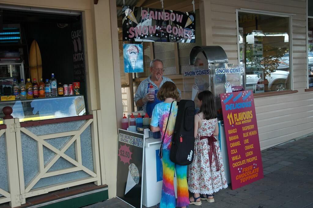 Eumundi Markets is a good place to eat in the Sunshine Coast