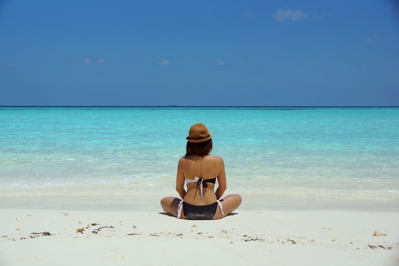 Hitting the beach is a thing to do for free in the Sunshine Coast