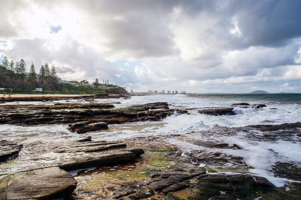 Wurtulla Beach near Mooloolaba