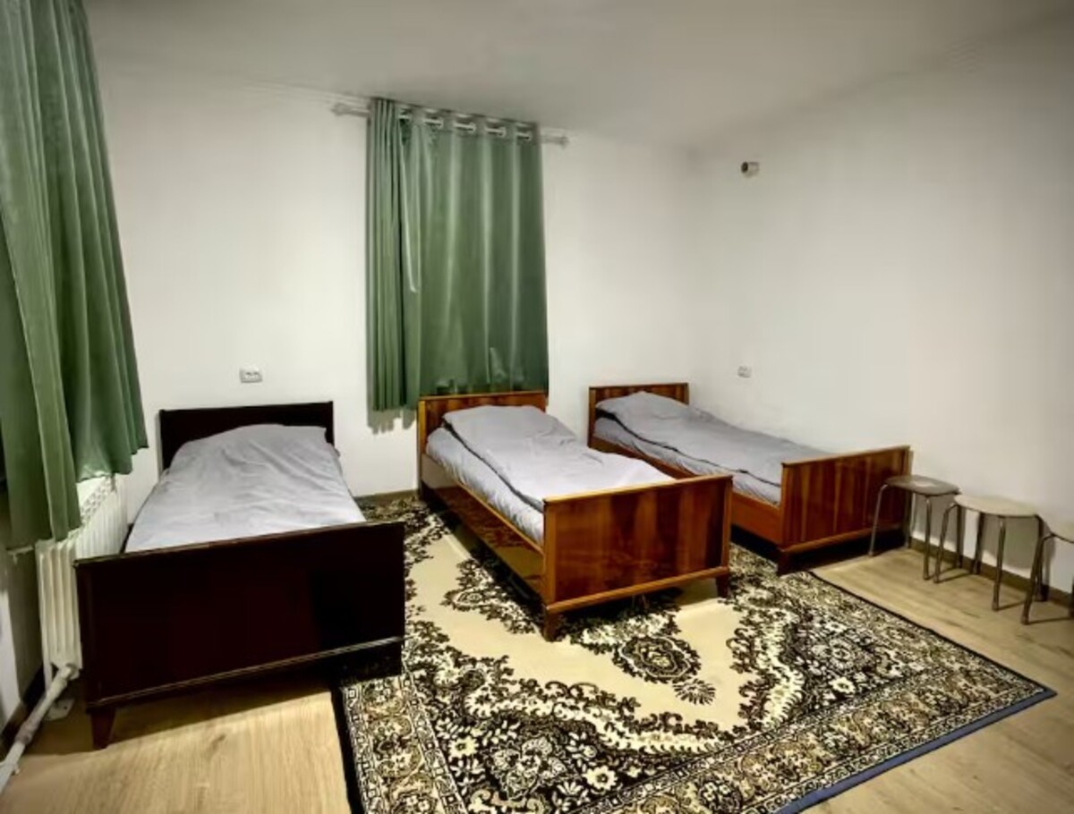 A Room With a View of The River Airbnb in Osh.