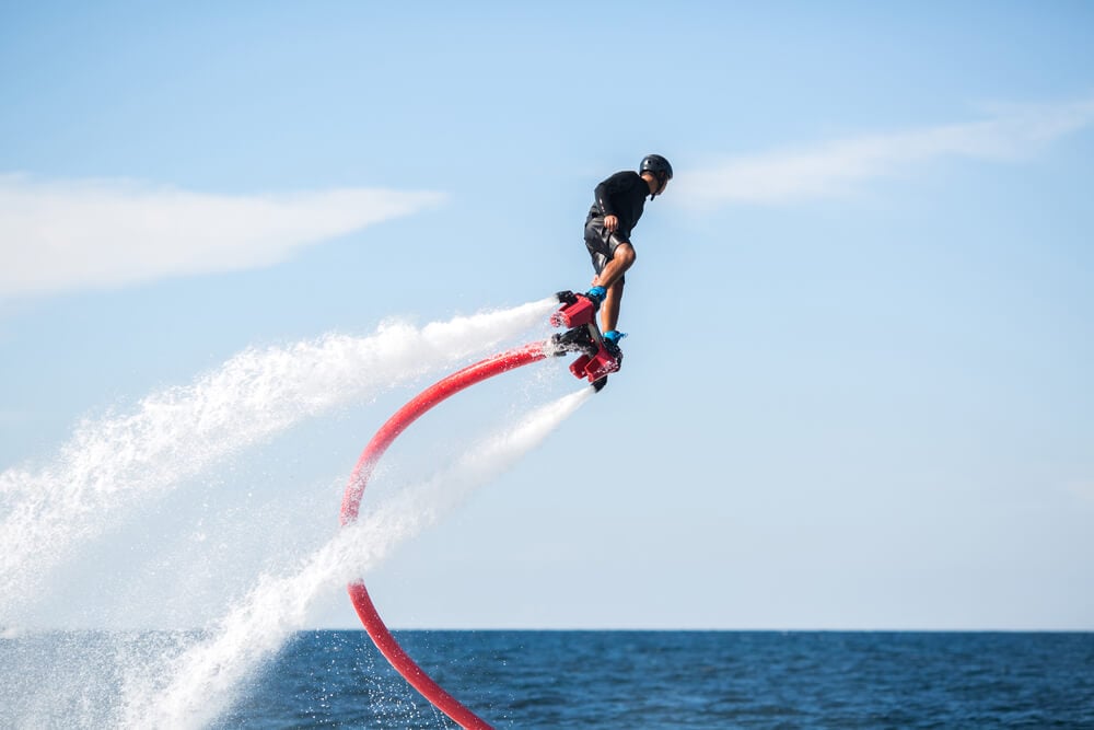 hoverboarder in cancun mexico