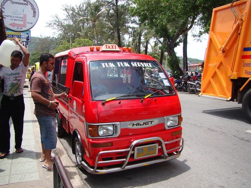 Is public transportation in Phuket safe