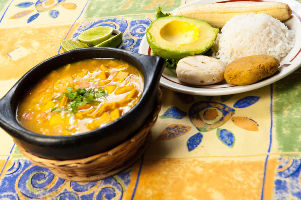 Is the food in Bogota safe