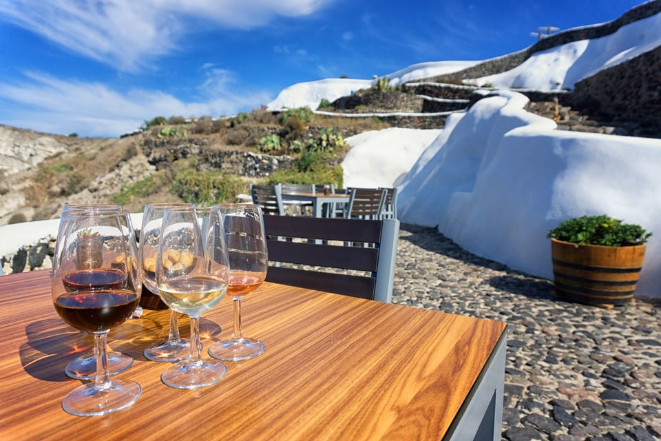 Santorini: Guided Winery Tour