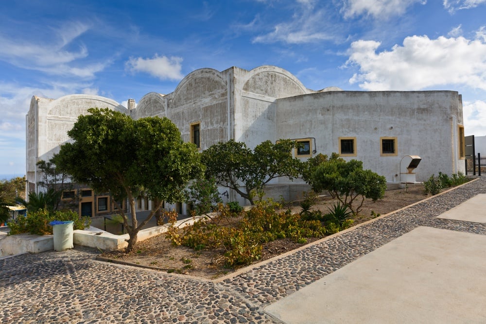 Museum of Prehistoric Thera in Santorini