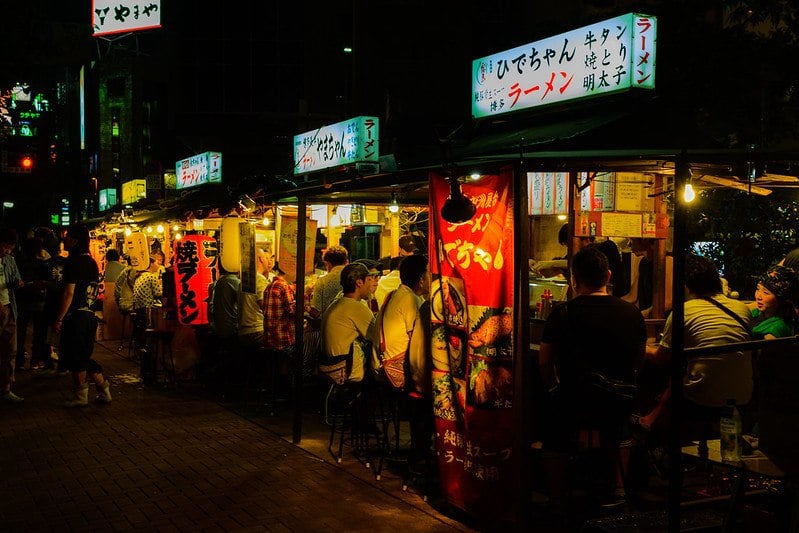 Yatai Food Stalls Nakasu Island