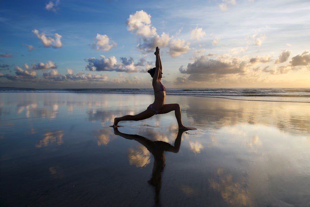 Young Girl Yoga, Nusa Lembongan