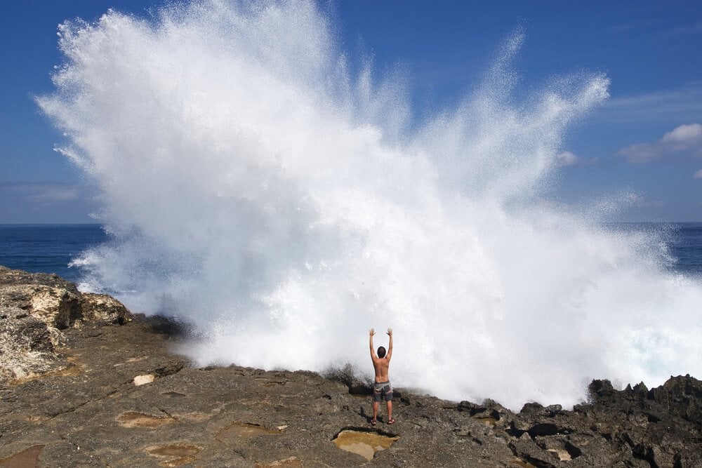 devils tear nusa lembongan bali