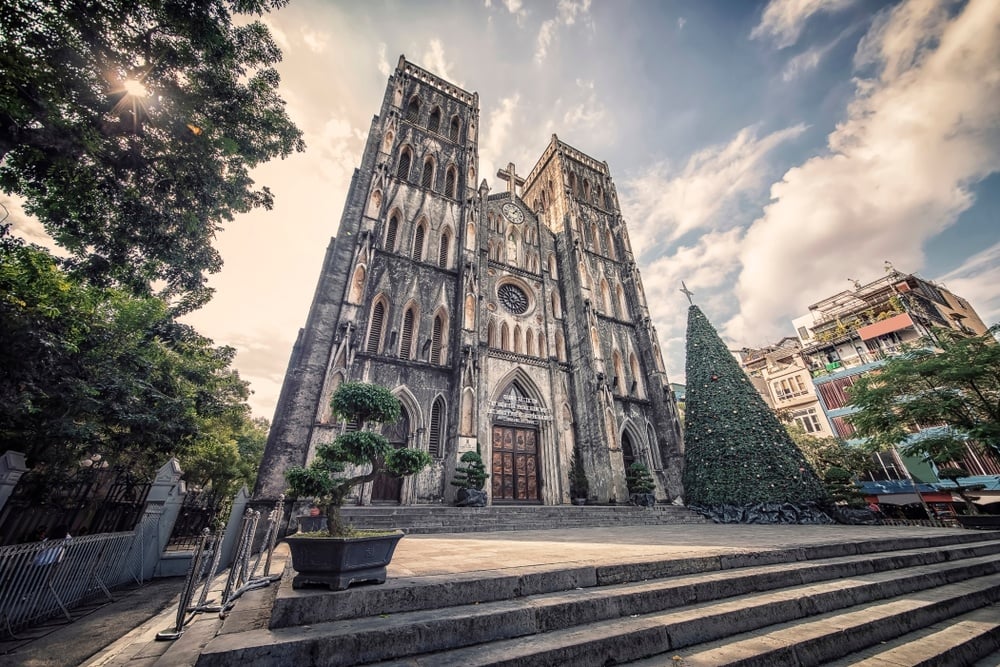 St Joseph's Cathedral in Hanoi