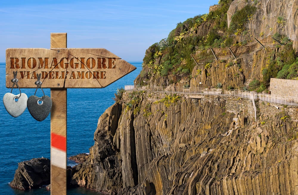 The Via Dell Amore From Manarola