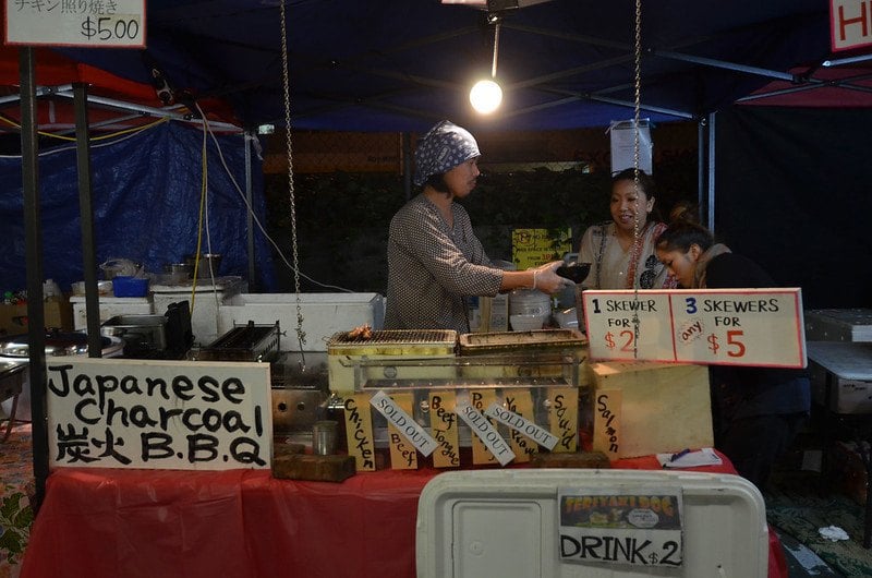 Browse an Auckland Night Market