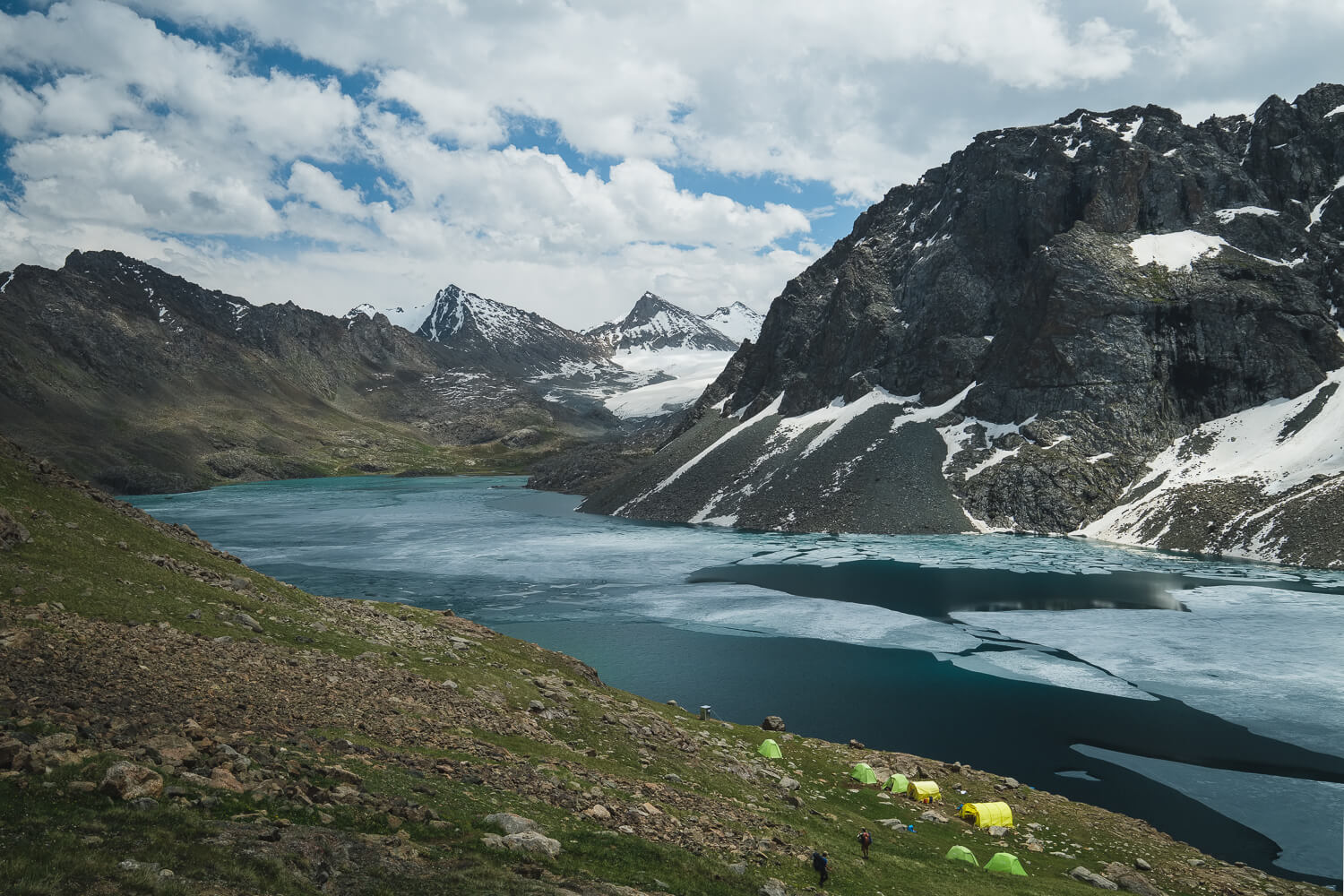 hike to ala kul lake kyrgyzstan