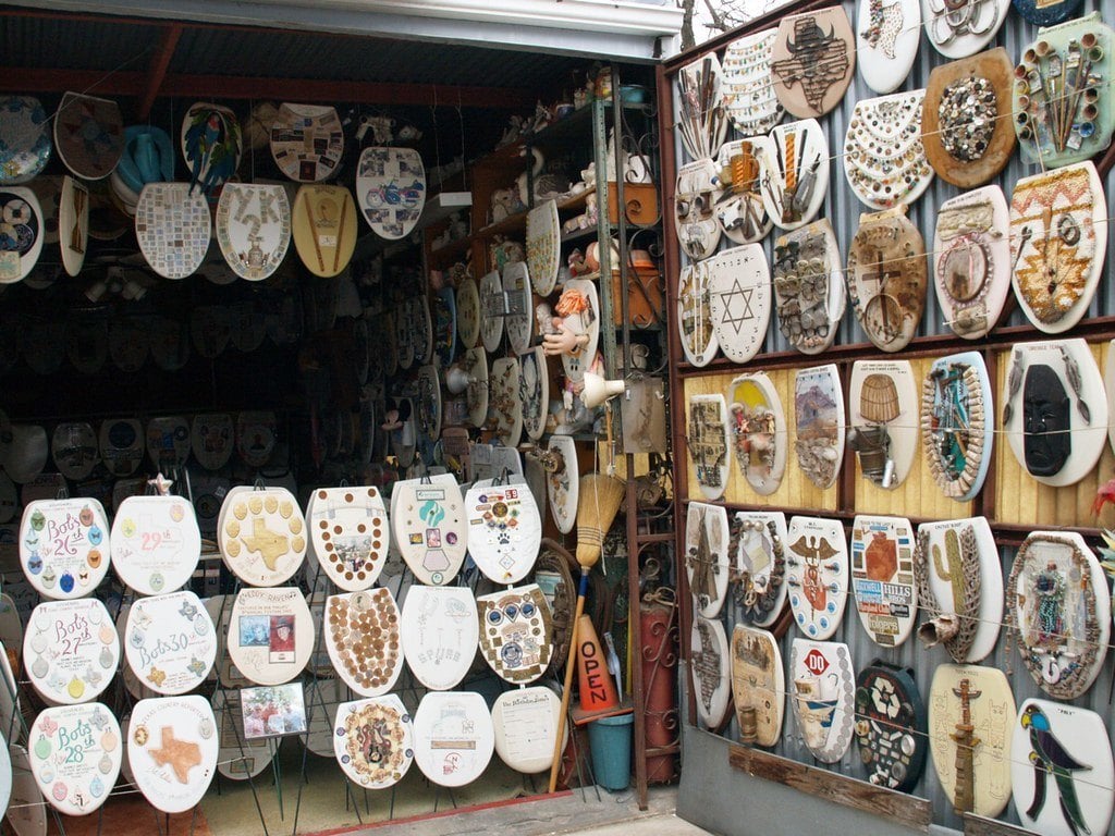 Toilet Seat Museum is one of the more unique things to do in san antonio