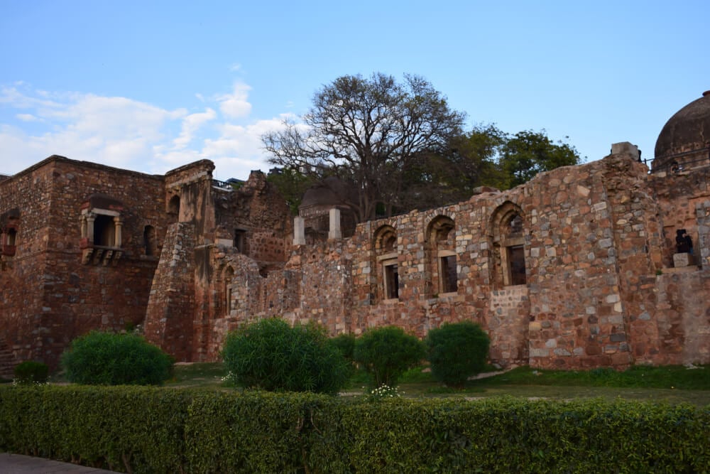 Enjoy the peace at Hauz Khas Complex