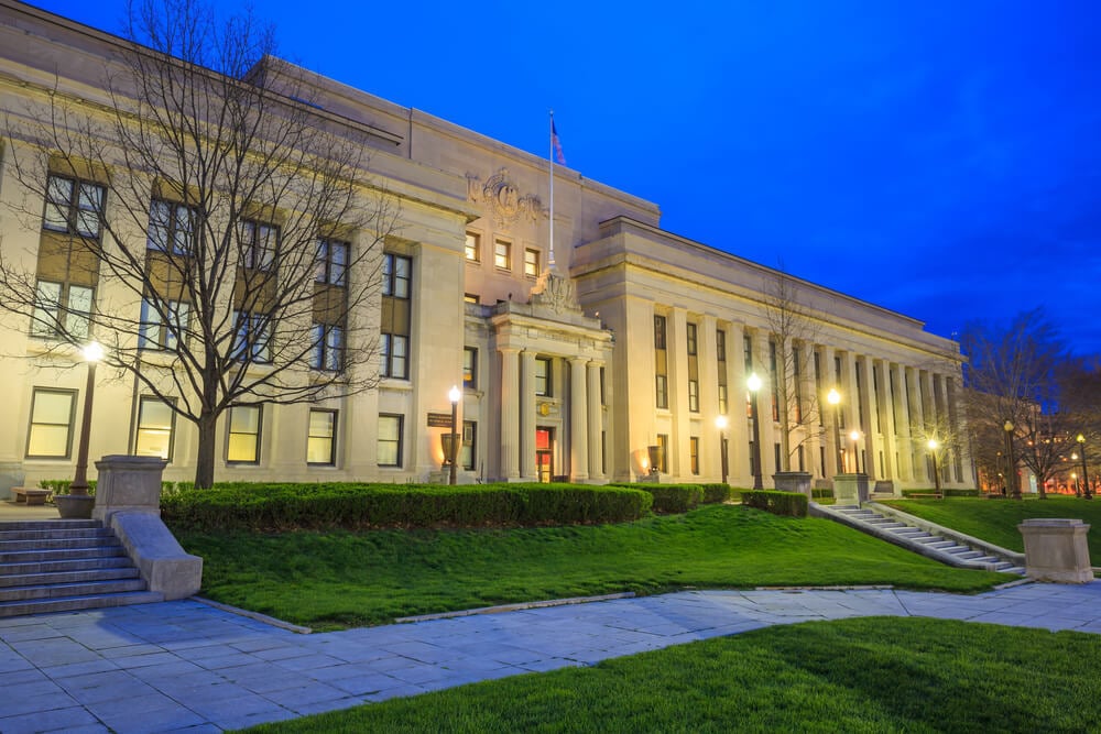 Beautiful Neoclassical Central Library in Indianapolis