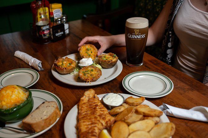 Food and beer at St. Joseph Brewery & Public House