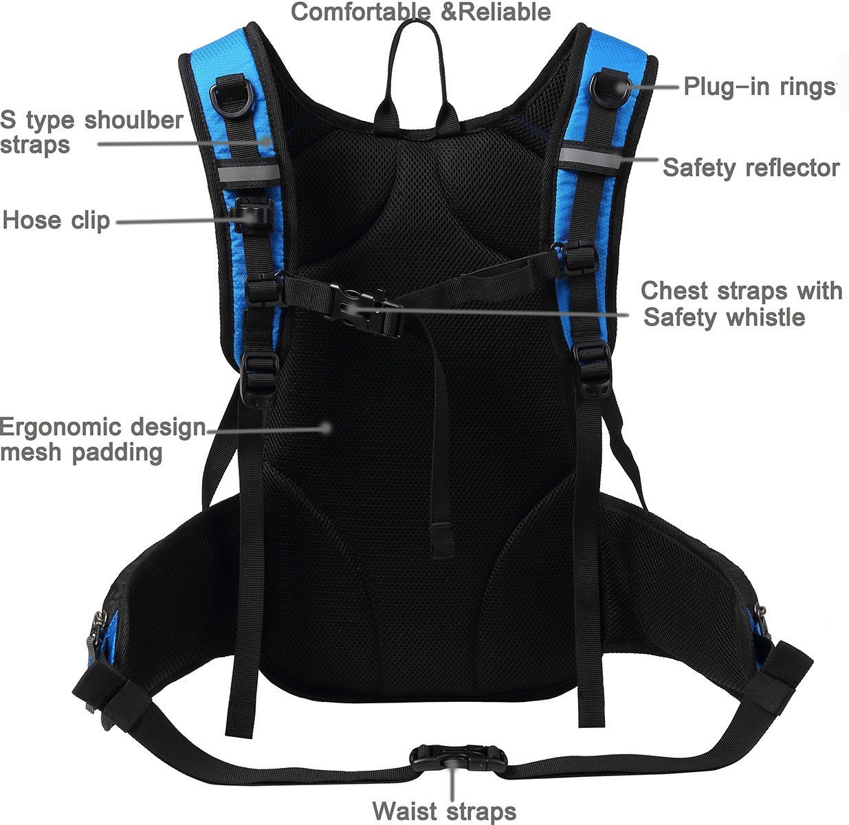 lightweight hydration pack Mubasel