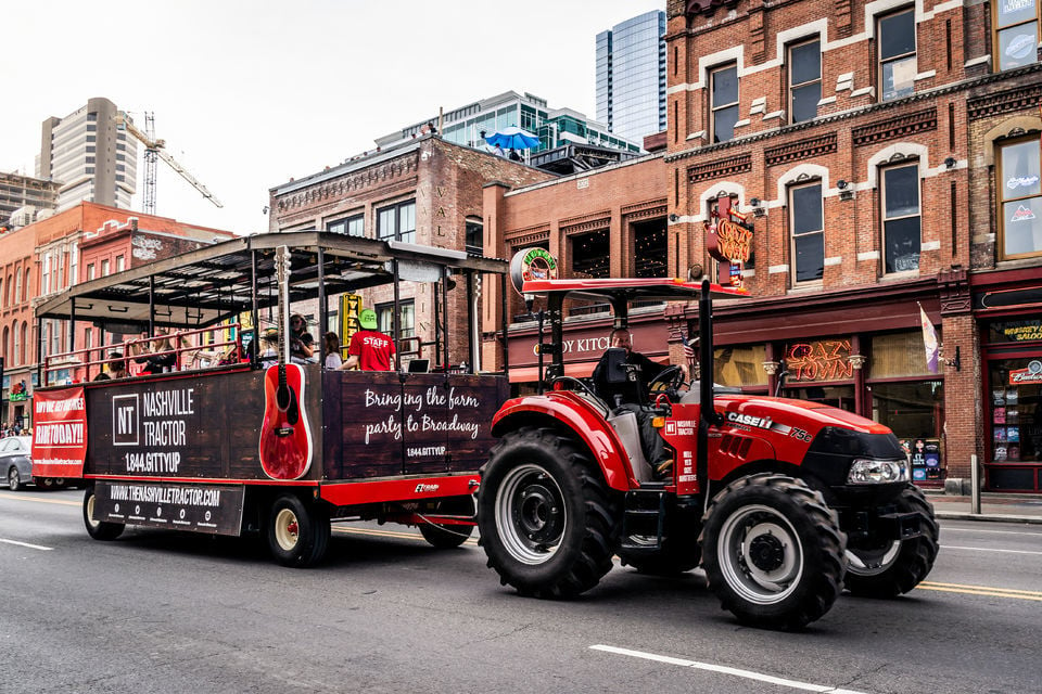 Roll Up at a Tractor Party