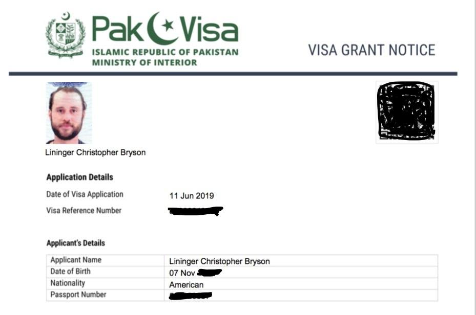 pakistan visa