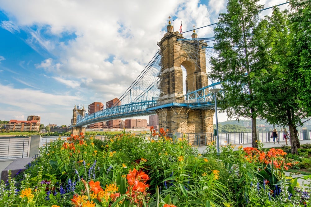 John A. Roebling Suspension Bridge