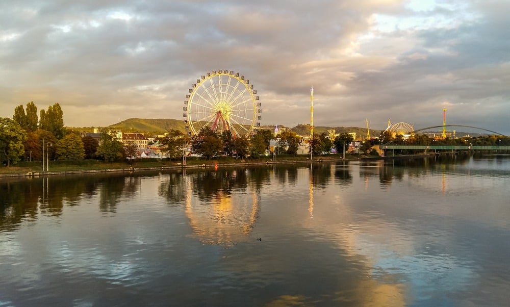 Experience a different Oktoberfest at the Cannstatter Volksfest.