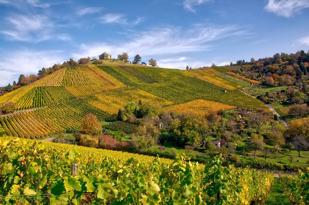 Fall in love in Grabkapelle on Württemberg Hill